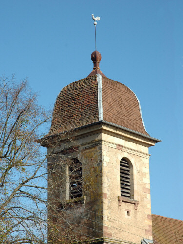 Clocher de Tremoins (70) photo M. Morlin