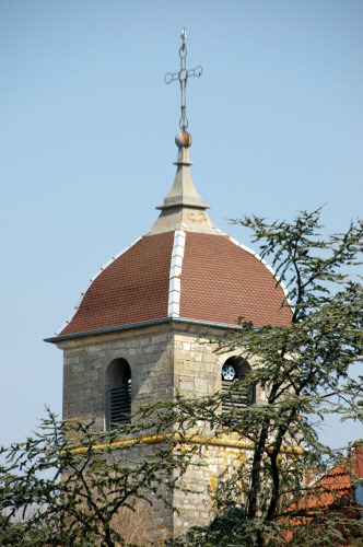 Clocher de Tromarey, photo M. Morlin