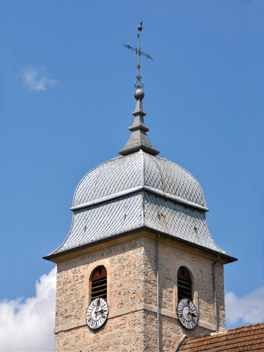 Clocher de Vadans (70) photo M. Morlin