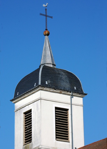 Clocher de Villers-Robert (39) photo M. Morlin