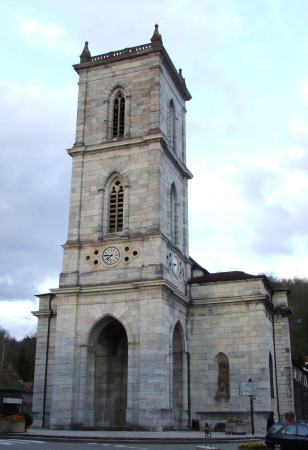 L'église de Baume-les-Dames, photo M. Talant