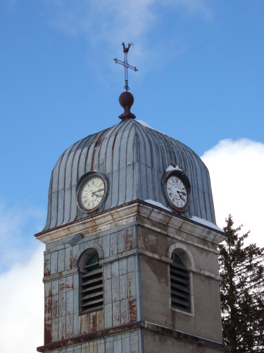 Clocher de La Pesse (39) photo M. Taland