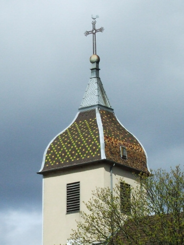 Clocher de Marchaux (25) photo M. Taland