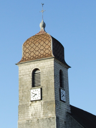 Clocher de Pierrefontaine-les-Varans (25) photo M. Taland