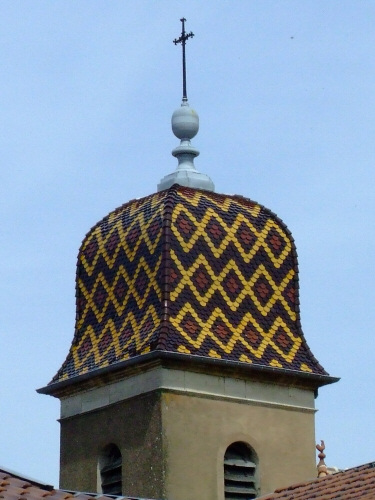 Clocher de Roche-lez-Beaupré (25), photo M. Taland