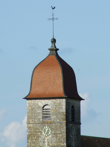 Clocher de Saules (25), photo M. Taland