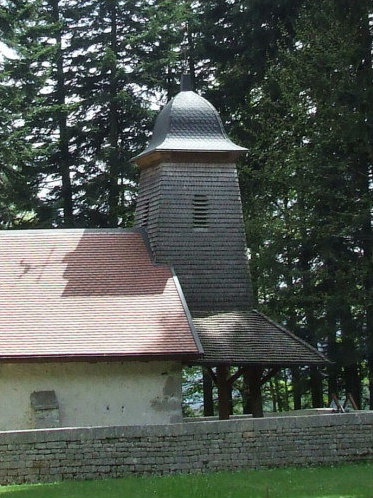 Clocher d'Urtière (25) photo M. Taland