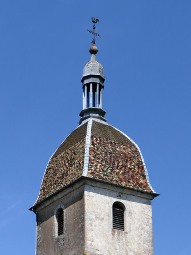 Clocher d'Authoison (70) photo Y. Bessero