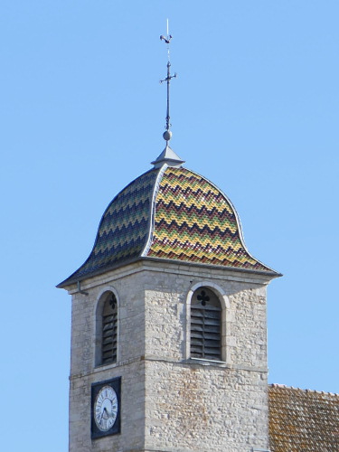 Le clocher de Broye-lès-Pesmes