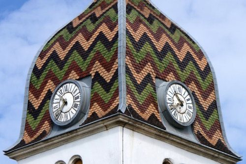 Clocher de Charnay-lès-Chalon (39) photo Y. Bessero