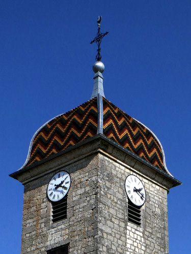 Clocher de Cornot (70) photo Y. Bessero