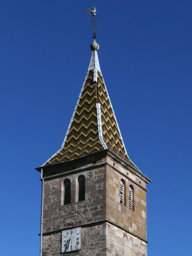 Clocher de Corravillers, (70) photo Y. Vuillemard