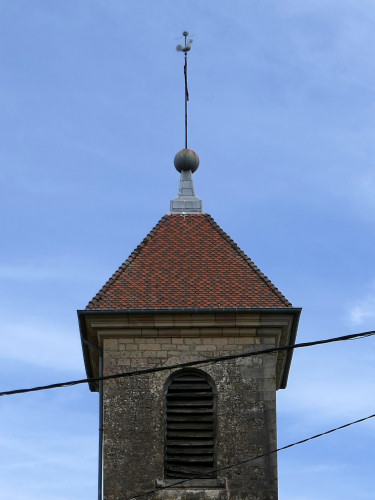 Clocher de Genevreuille (70) photo Y. Bessero
