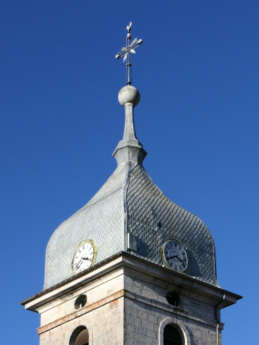 Clocher de La Chaux de Gilley (25) photo Y. Bessero