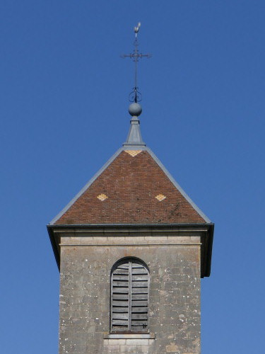 Clocher  La Chapelle-Saint-Quillain (70) photo Y. Bessero