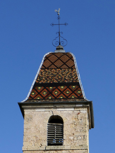 Clocher de Mercey-sur-Saône (70) photo Y. Bessero