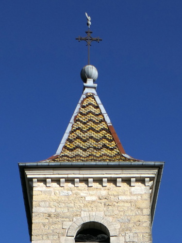 Clocher de Montseugny (70) photo Y. Bessero
