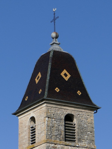 Clocher de Motey-sur-Saône (70) photo Y. Bessero