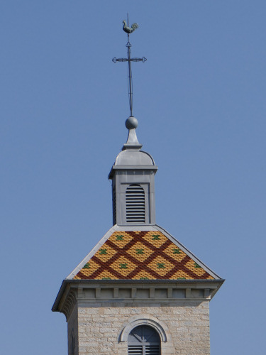 Clocher de Neuvelle-lès-la-Charité (70) photo Y. Bessero