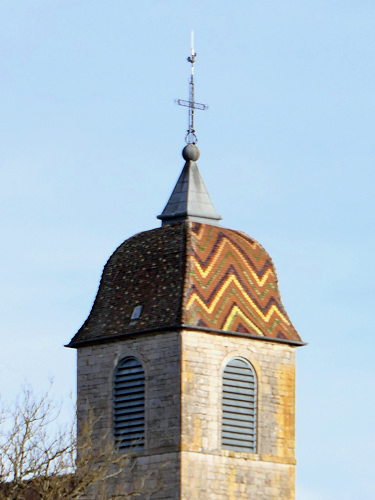 Clocher de Rupt-sur-Saône (70) photo Y. Bessero