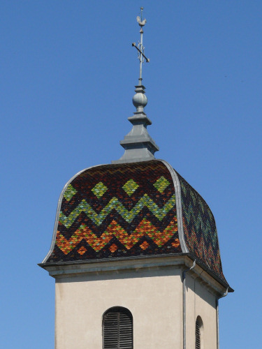 Clocher de Saône (25) photo Y. Bessero
