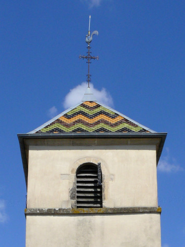 Clocher de Saponcourt (70) photo Y. Bessero