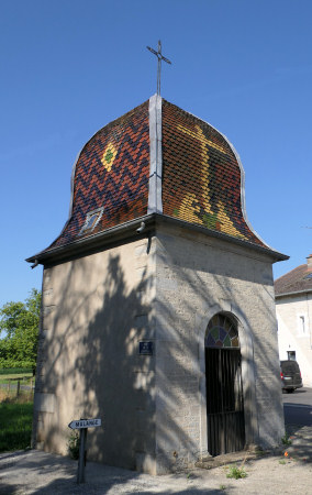 Clocher de la chapelle de Serres les Moulières, photo Y. Bessero