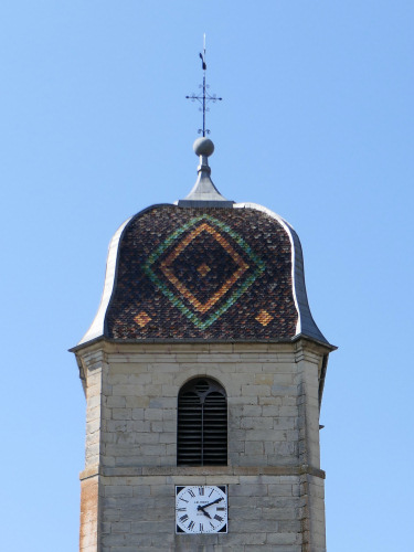 Clocher de Vellexon (70) photo Y. Bessero