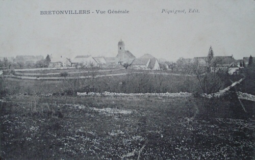 Le site de Bretonvillers en 1915, collection O. Pernot