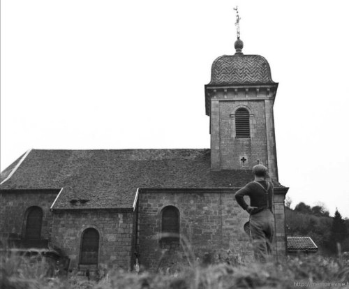 Chalèze, l'église restaurée, photo B. Faille