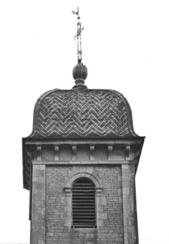 Chalèze, le clocher restauré, photo B. Faille