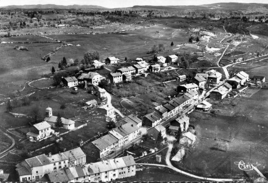 Le site de Cinquétral vers 1950, collection M. Morlin