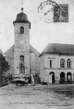 L'église de Cussey-sur-l'Ognon, collection O. Pernot