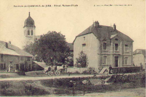Etival en 1900, document E. Laurençot