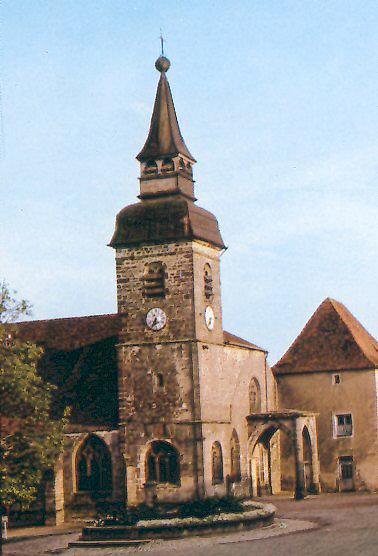 Clocher Jonvelle (70) collection D. Briot