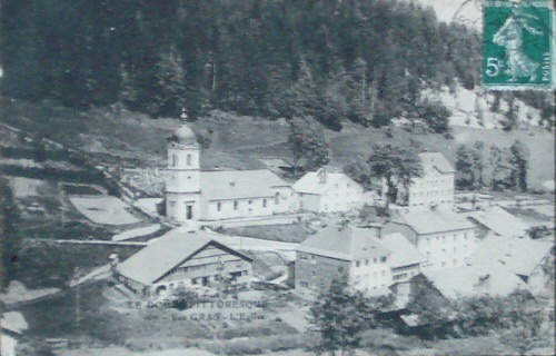 Le site des Gras en 1912, collection O. Pernot