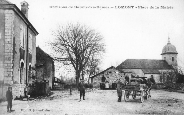 Lomont-sur-Crête vers 1900, O. Janier-Dubry éd.