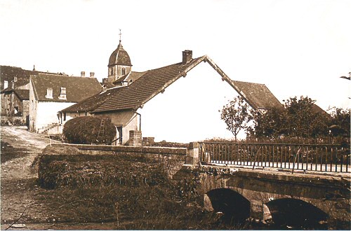 Rioz en 1904, collection M. Morlin