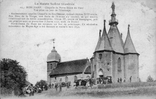 La chapelle de Ronchamp fin XIXe, collection J. Taiclet