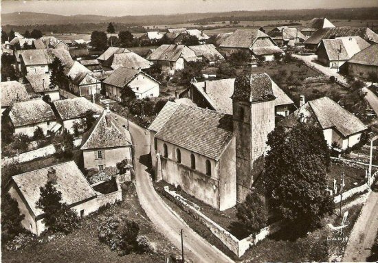 Trépot vues aériennes en 1960, collection R. Philippe