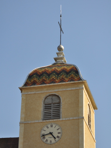Clocher de Bonnay, photo E. Ory