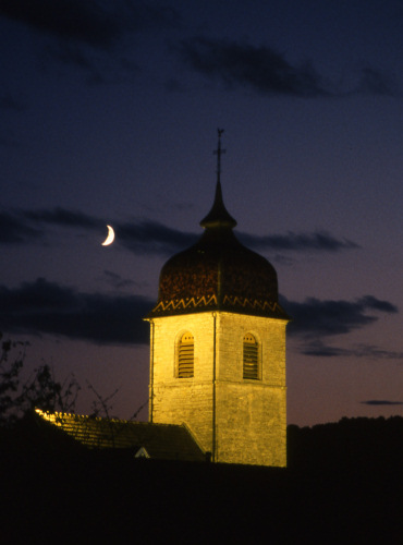 Clocher de Buffard, photo P. Gérard