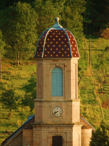 Clocher de Chariez, photo S. Guesdon