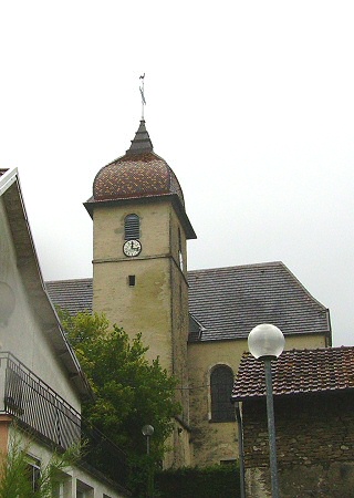 L'église de Dambelin, photo J.P. Amphoux
