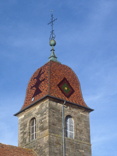 Clocher de Dampierre-lès-Conflans (70) photo J.M. Coupriaux