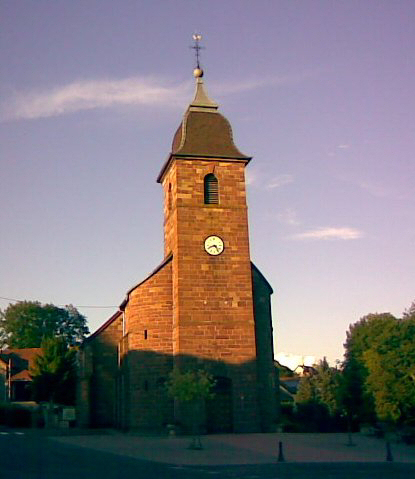 Clocher de faymont (70) photo P. Tribout