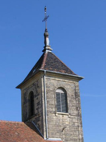 Clocher de Fouchécourt (70) photo M.T. Garret