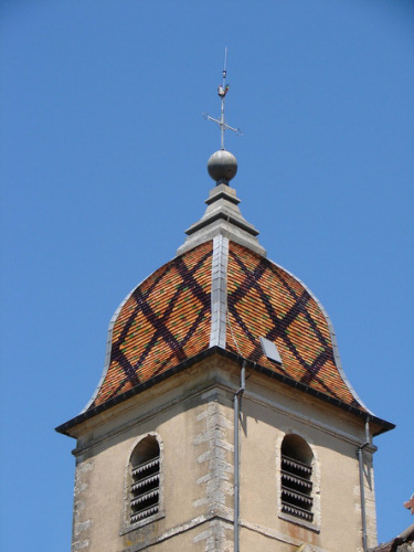 Clocher de Franois (70) photo B. Girard