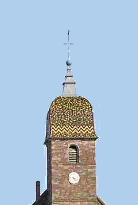 Clocher de Frotey-les-Lure (70) photo T. Lachaux