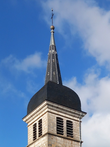 Clocher du Grand Abergement (01) photo D. Bourgeade
